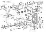 Bosch 0 601 197 742 Percussion Drill 240 V / GB Spare Parts